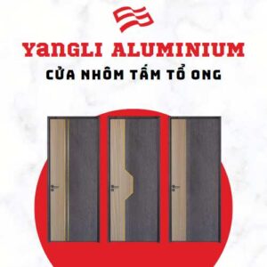 Cửa Nhôm Tấm Tổ Ong Yangli